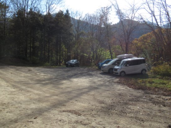 黒井沢コース登山口駐車場
